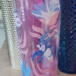 Starbucks 24 Oz Cold Cup, Summer2023 Collectible, See Thru the Garden Pink, New!